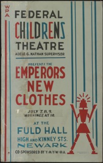 The Emperor's New Clothes, Newark, NJ, 1937. Creator: Unknown.