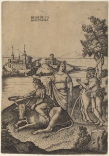 The Rape of Europa, c. 1515/1520. Creator: Benedetto Montagna.