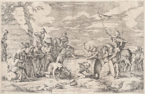 The Death of Atilius Regulus, c. 1662. Creator: Salvator Rosa.