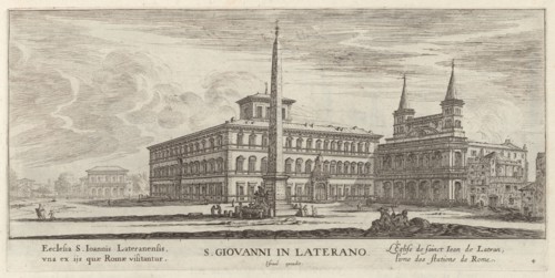 S. Giovanni in Laterano, 1640-1660. Creator: Israel Silvestre.