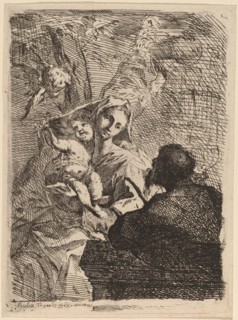 The Rest on the Flight into Egypt, 1721. Creator: Paul Troger.