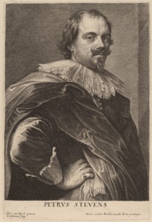 Petrus Stevens, probably 1626/1641. Creator: Lucas Vorsterman.