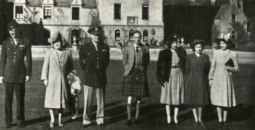 'Guests at Balmoral', October 1946, (1947).  Creator: Unknown.