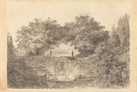 Le Petit Parc, 1763/65. Creator: Jean Claude Richard Saint-Non.