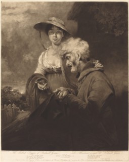 The Blind Beggar of Bednall Green, 1804. Creator: William Ward.