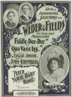 'Fetch your baby home', 1900.  Creators: Unknown, Joseph Weber.
