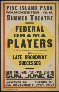 Federal Drama Players, Manchester, NH, [193-]. Creator: Unknown.