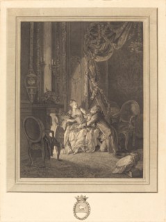 Le danger du tete-a-tete. Creator: Jean Baptiste Blaise Simonet.