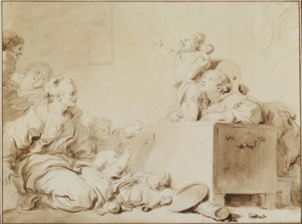 The Little Preacher, late 1770s. Creator: Jean-Honore Fragonard.