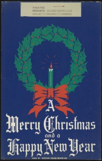 A Merry Christmas and a Happy New Year, [193-]. Creator: Unknown.