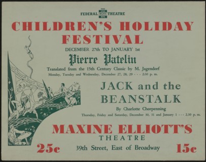 Children's Holiday Festival, New York, [1930s]. Creator: Unknown.