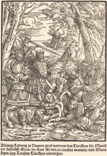 Khunig Ludwig ..., c. 1503. Creator: Master of the Legend Scenes.
