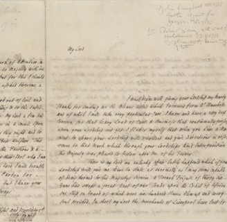 Letter to "My Lord," Jan. 19, 1762, 1762-01-19. Creator: Unknown.