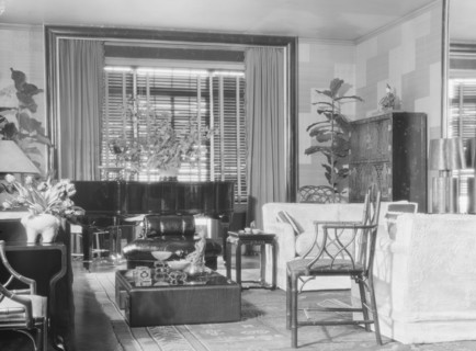 Gould, Jay, Mrs., apartment, 1929 Feb. 16. Creator: Arnold Genthe.