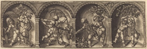 Les divers pourtraicts et figures II, c. 1600. Creator: Master AD.