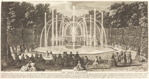 Les Trois Fontaines. The Three Fountains. Creator: Jacques Rigaud.