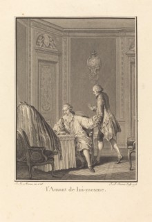 L'amant de lui-mesme, 1778. Creator: Jean Baptiste Blaise Simonet.