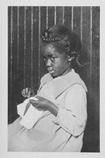 An African American girl; Caroline's play, 1922. Creator: Unknown.