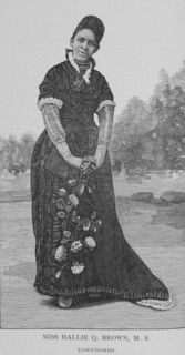 Miss Hallie Q. Brown, M. S., Elocutionist, 1888. Creator: Unknown.