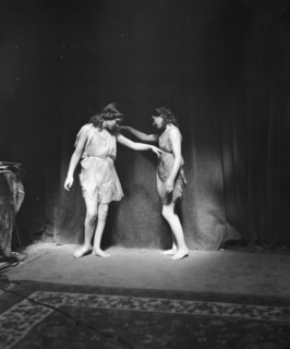Elizabeth Duncan dancers and children, 1916 Creator: Arnold Genthe.
