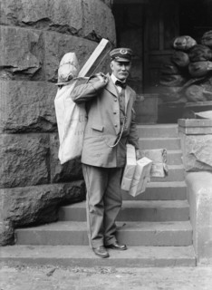 Post Office Department - Parcel Post, 1914. Creator: Harris & Ewing.