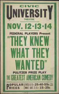 They Knew What They Wanted, Syracuse, NY, [1930s]. Creator: Unknown.