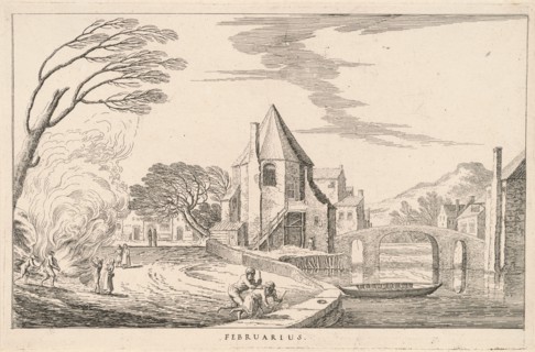 Februarius (February), late 17th century. Creator: Lodovico Mattioli.