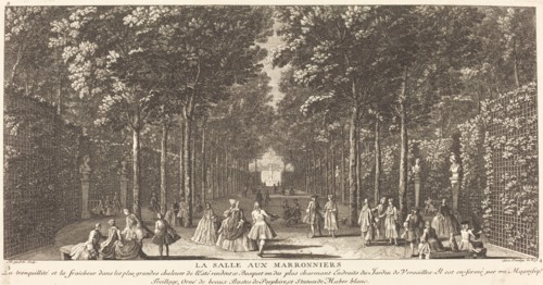 La Salle aux Marronniers. The Chestnut Room. Creator: Jacques Rigaud.