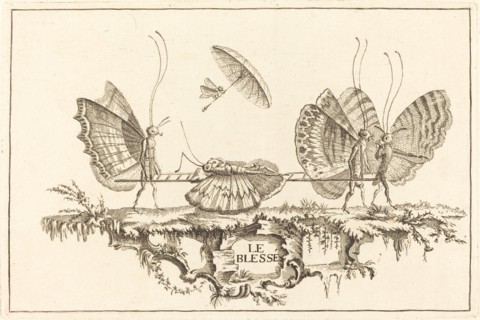 Le Damier, in or after 1756. Creator: Charles-Germain de Saint-Aubin.
