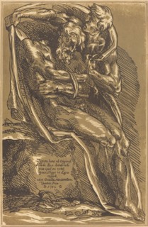 A Naked Man, Seated, with His Hands Tied, 1782. Creator: John Skippe.