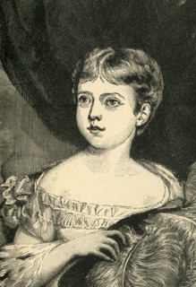 'Her Majesty The Queen at the Age of Ten', (c1897). Creator: Unknown.