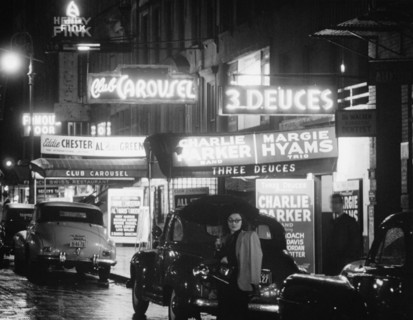 52nd Street, New York, N.Y., ca. 1948. Creator: William Paul Gottlieb.