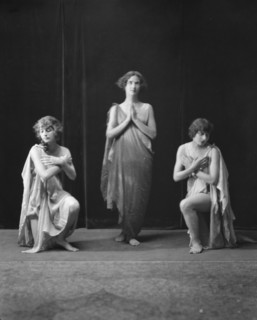 Isadora Duncan dancers, between 1915 and 1923. Creator: Arnold Genthe.