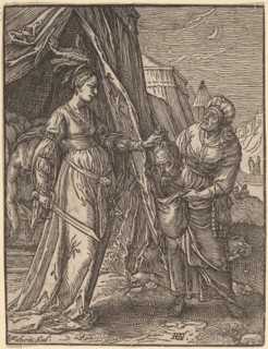 Judith with the Head of Holofernes. Creator: Christoffel van Sichem I.