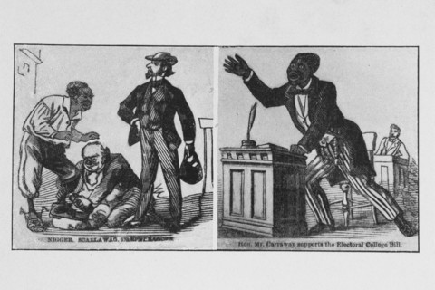 Scenes in the First Reconstructed Legislature, 1905. Creator: Unknown.