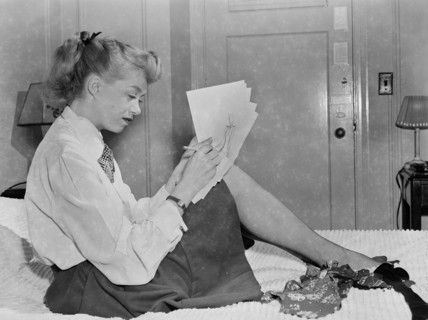 Portrait of June Christy, 1947 or 1948. Creator: William Paul Gottlieb.