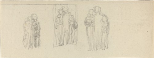Three Groups of Figures (Parents and Children?). Creator: John Flaxman.
