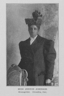 Miss Jennie Johnson; Evangelist; Dresden, Ont., 1907. Creator: Unknown.