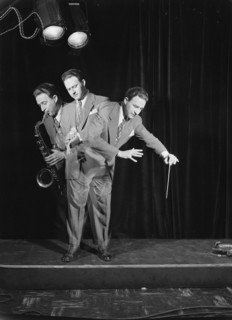 Portrait of Jerry Jerome, ca. June 1947. Creator: William Paul Gottlieb.