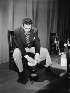 Portrait of Jack Costanzo, 1947 or 1948. Creator: William Paul Gottlieb.