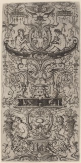 Ornament Panel: Victoria Augusta, c. 1507. Creator: Nicoletto da Modena.