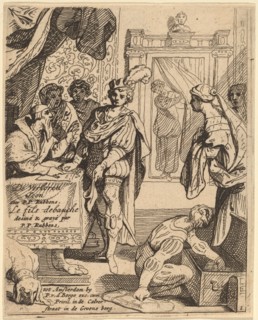 The Prodigal Son Receiving His Patrimony. Creator: Theodoor van Thulden.