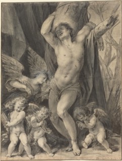 The Martyrdom of Saint Sebastian, c. 1620. Creator: Aegidius Sadeler II.