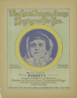 'The latch-string's always hanging out for you', 1900. Creator: Unknown.