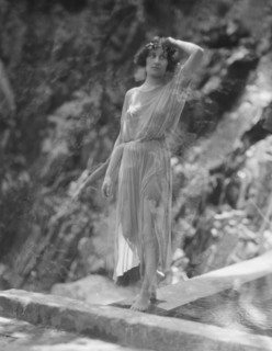 Tonetti, Miss, at Sneding's Landing, 1921 June 7. Creator: Arnold Genthe.