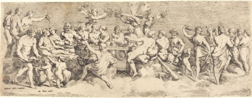 The Wedding Feast of Cupid and Psyche, c. 1635. Creator: François Perrier.