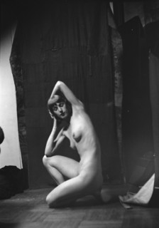 Alf, Fe´, Miss, pupil of, portrait photograph, 1932 Creator: Arnold Genthe.