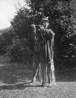 Theatrical performance at Dongan Hall, 1921 May 27. Creator: Arnold Genthe.