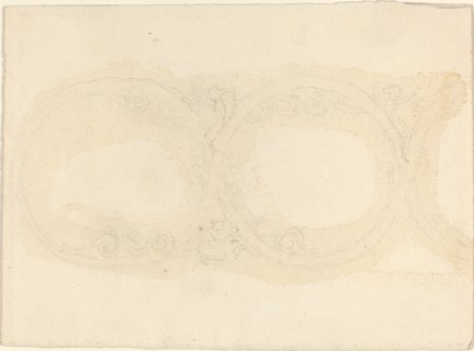 Ornamental Border Design with Winged Female Figures. Creator: John Flaxman.