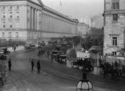 Serbian Mission To The U.S. - Various Groups, 1918. Creator: Harris & Ewing.